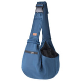 CUBY sling para perro pequeño con apertura de malla frontal, paseo cómodo.