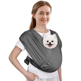 CUBY Sling portador frontal para perro pequeño, cómodo en paseos diarios.