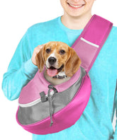 Cuddlissimo portabebé para mascotas en el frente, paseos cercanos y cómodos.