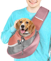 Cuddlissimo! Portador-bandolera frente para perro pequeño, paseo cómodo y cercano