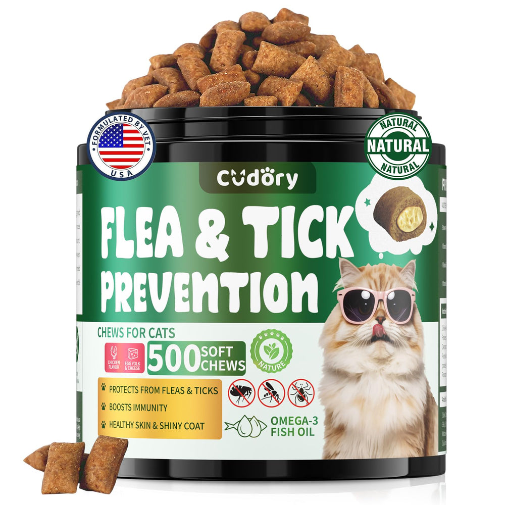 Cudory empaque de la caja de masticables, fácil de usar para gatos