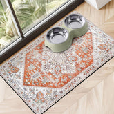 Cuslnox alfombrilla absorbente para perros y gatos, mantiene seco el área de comida y agua.