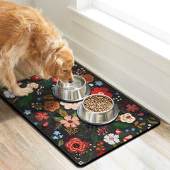 Cuslnox base antideslizante para comida de perro, evita movimientos durante la comida.
