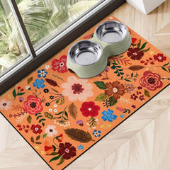 Cuslnox mat-alimento-perro-absorbente evita derrames y mantiene patas secas.