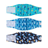 CuteBone banda de barriga para perro macho, vista frontal, comodidad para paseos diarios