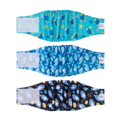CuteBone banda de barriga para perro macho, vista frontal, comodidad para paseos diarios