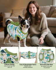 Camiseta CuteBone para perro, tejido ligero y transpirable para todo el año.