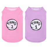 CuteBone camisetas para perro pack2 con rayas, ideal para paseos con estilo