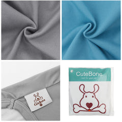 Tejido suave y elástico de CuteBone para mayor comodidad en juego.