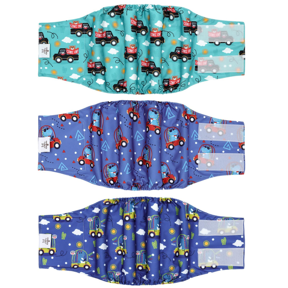 Pañal masculino de CuteBone con ajuste suave para comodidad diaria.