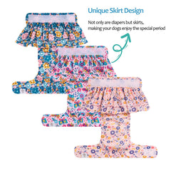 Cutebone: exterior absorbente y falda integrada para mayor protección.