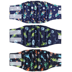 Pañales CuteBone para perros machos, banda estómago, cómodo para uso diario.