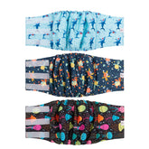 CuteBone pañales para perro macho lavables, comodidad diaria y reutilizables.