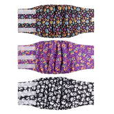 CuteBone pañales para perro macho de Halloween, mantiene limpio durante paseos.