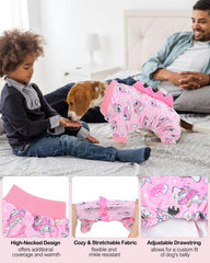 CuteBone Pijama dinosaurio cosplay en espalda para juego cómodo.