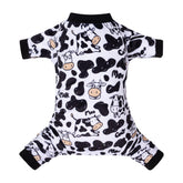 CuteBone Pijama para perro, vista frontal, comodidad suave para dormir.