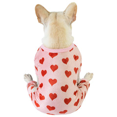 CuteBone pijama para perro con movimiento libre gracias a material elástico.