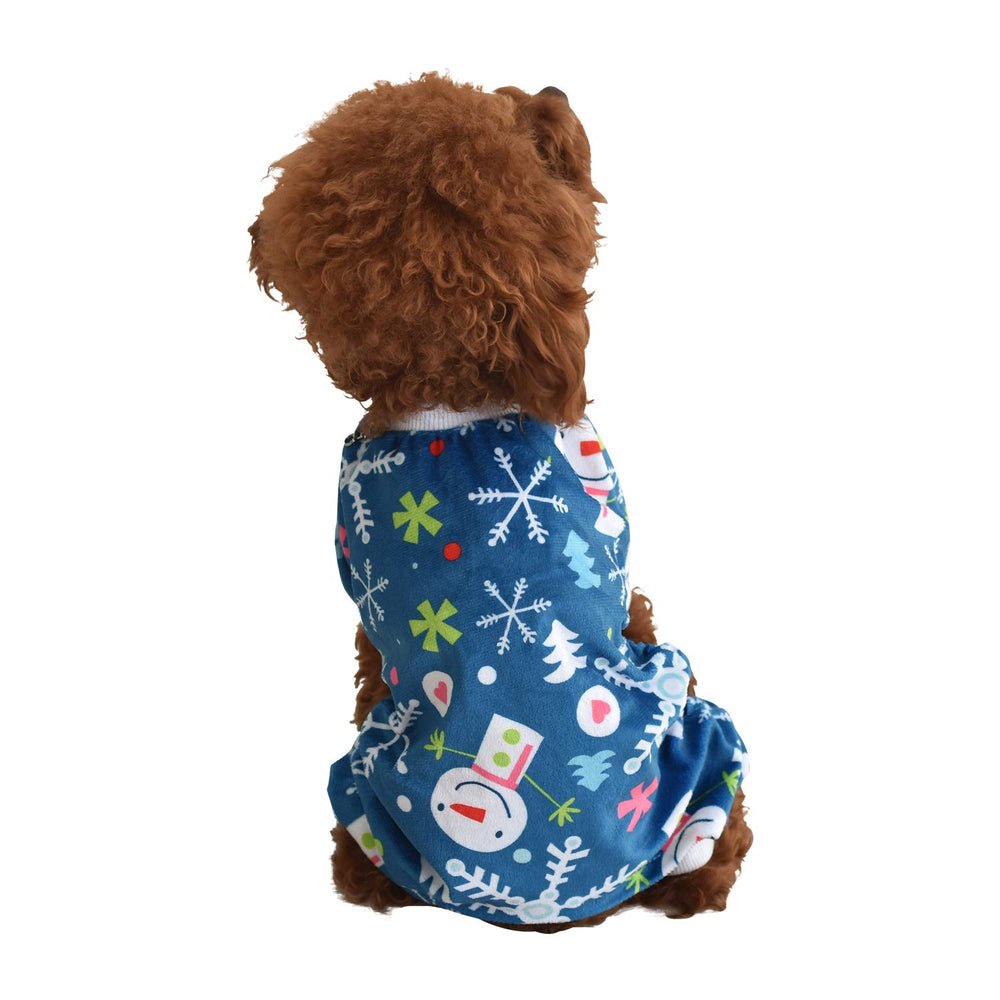 Pijama CuteBone para perro con diseño de vestir por la cabeza, facilita vestir y mantiene calor