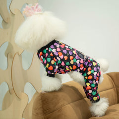 CuteBone pijamas para perro pequeño, tejido suave, transpirable para uso durante todo el año.