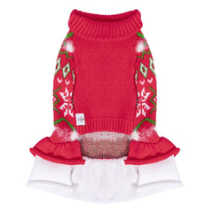 CuteBone traje de abrigo para perro grande con abertura para correa