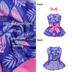 Lazo a juego CuteBone en el vestido para un look adorable.
