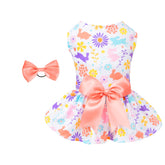 CuteBone vestido de malla para perro pequeño, cómodo y transpirable para uso diario.