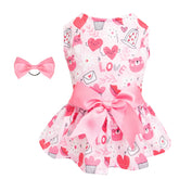 CuteBone vestido-malla para perro pequeño, ideal para salidas de verano.