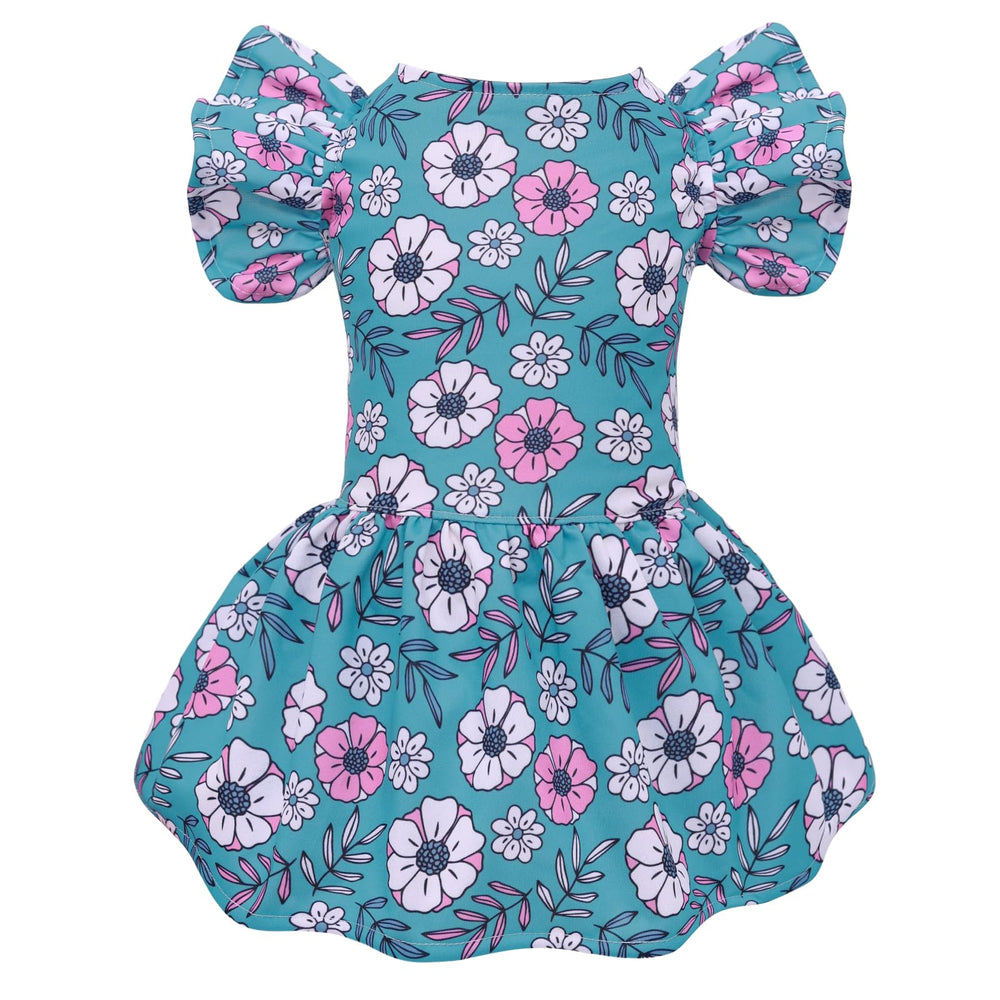 CuteBone vestido para perro pequeño con volantes, cómodo y ligero.