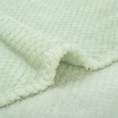 CUTEMATE manta-lavable-menta-40x48: lavable a máquina para un cuidado práctico.