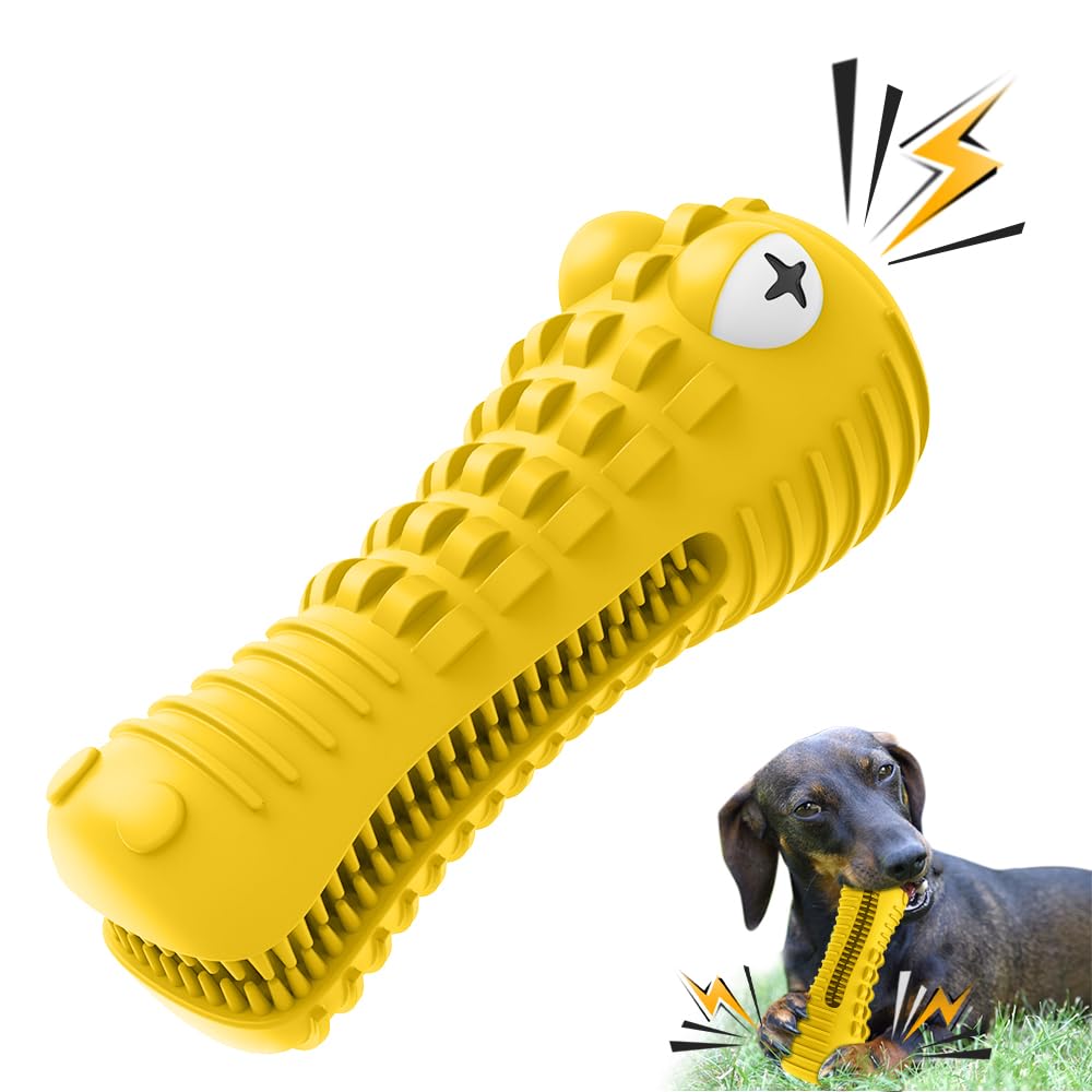 Cutiful Gator indestructible para perros agresivos, mordida duradera.