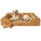 Cama CWAWZ para perros extragrande con espuma ortopédica y gel refrescante para descanso cómodo