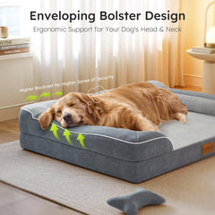 CWAWZ funda removible y lavable para cama de perro grande