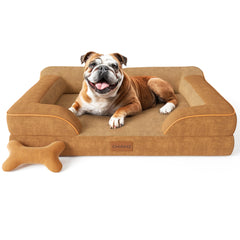 CWAWZ cama ortopédica para perros grandes mejora el soporte de articulaciones y descanso nocturno