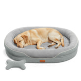 CWAWZ cama-ortopedica-perro-espuma-memoria ofrece soporte suave para articulaciones.