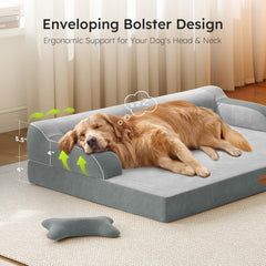 CWAWZ cama-perro-xl cubierta-impermeable-tpu: protege la espuma.