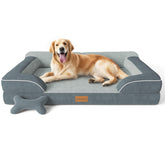CWAWZ cama perro-xl ortopédico, soporte para articulaciones durante el descanso.