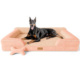 CWAWZ cama XXL ortopédica con gel refrescante para perros grandes