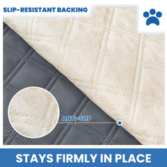 CYCMACO cobertor perrito quiltado protege muebles ante orina y pelos