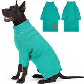 sudadera para perros cyeollo 4XL cuello alto abriga días fríos