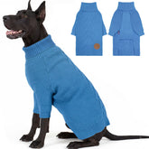 Sudadera cyeollo 4XL vista frontal mantiene al perro cómodo y abrigado