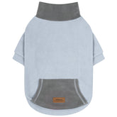 Sudadera cyeollo con cuello alto y manga para perro, abraza con calor durante paseos fríos