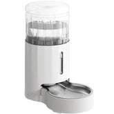 CZPET dispensador de agua por gravedad, sin electricidad, flujo continuo para mascotas.
