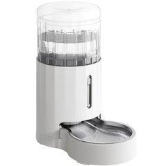 CZPET dispensador de agua por gravedad, sin electricidad, flujo continuo para mascotas.