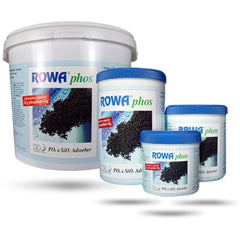 ROWAPHOS RP-100 de D & D Aquatic Systems, botella para eliminar fosfatos en acuarios.
