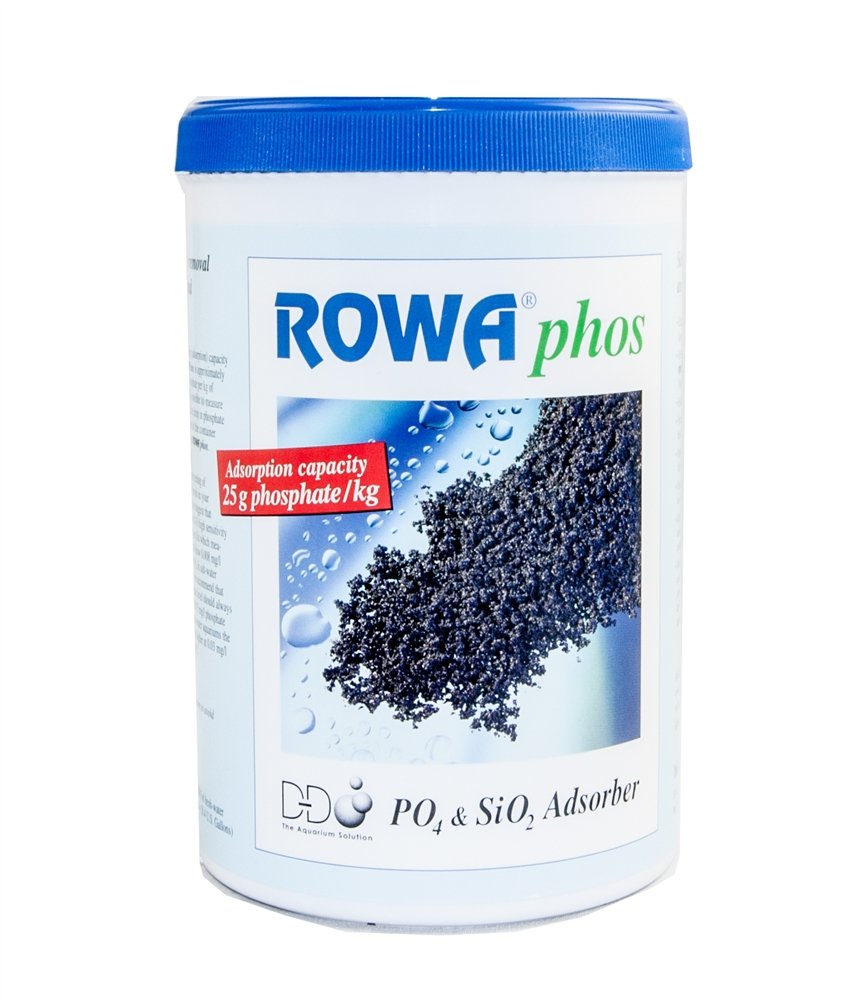 D&D Rowaphos remover fosfatos para acuario; mejora claridad del agua.
