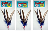 DaBird Super Feather Refill, tres plumas, movimiento realista para juego interactivo.
