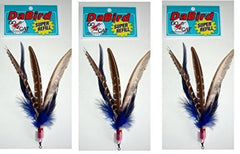 DaBird Super Feather Refill, tres plumas, movimiento realista para juego interactivo.