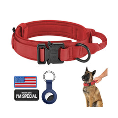 DAGANXI collar táctico con ajuste para perros medianos y grandes.