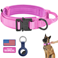 DAGANXI collar táctico con ajuste cómodo para perros grandes.