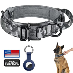DAGANXI Collar Táctico con asa de control para entrenamiento seguro
